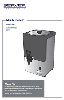 Mix-N-Serve Manual