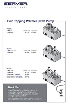 Hot Topping Station Manual